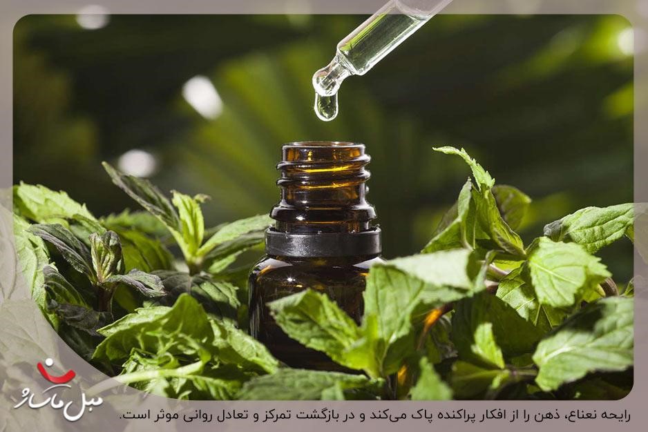 کاهش استرس و بهبود خلقوخو با روغن نعناع